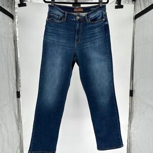 Judy Blue Tracy Fleece Lined Therma Denim Straight Fit Blue Jeans Stretch 13‎ 31